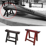 Maxbell Wooden Guzheng Stand Sturdy Stable Guzheng Holder for Stage Beginner Travel Black