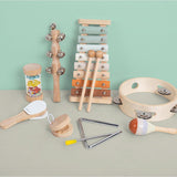 Maxbell 8x Xylophone Maracas Percussion Toy Set for Preschool Age 2-4 Birthday Gifts