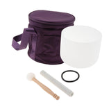 Maxbell Singing Bowls Set with Mallets Meditation Sound Bowl Carry Case Relaxing Kit 8 inch Set