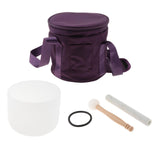 Maxbell Singing Bowls Set with Mallets Meditation Sound Bowl Carry Case Relaxing Kit 9 inch Set
