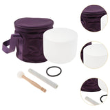 Maxbell Singing Bowls Set with Mallets Meditation Sound Bowl Carry Case Relaxing Kit 10 inch Set