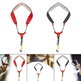 Maxbell Saxophone Neck Strap Comfortable Universal Adjustable Length Wind Instrument Red