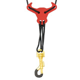 Maxbell Saxophone Neck Strap Comfortable Universal Adjustable Length Wind Instrument Red
