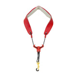 Maxbell Saxophone Neck Strap Comfortable Universal Adjustable Length Wind Instrument Red