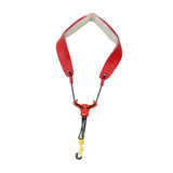 Maxbell Saxophone Neck Strap Comfortable Universal Adjustable Length Wind Instrument Red