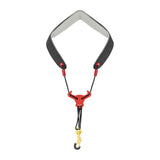 Maxbell Saxophone Neck Strap Comfortable Universal Adjustable Length Wind Instrument Black