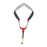 Maxbell Saxophone Neck Strap Comfortable Universal Adjustable Length Wind Instrument Black