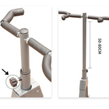 Maxbell Guitar Stand Classical Adjustable Height Lightweight Foldable for Bass Banjo