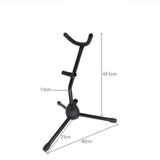 Maxbell Saxophone Stand Triangle Base Accessories Folding Soft Rubber Sponge Padding