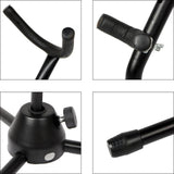 Maxbell Saxophone Stand Triangle Base Accessories Folding Soft Rubber Sponge Padding