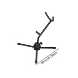 Maxbell Saxophone Stand Triangle Base Accessories Folding Soft Rubber Sponge Padding
