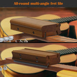 Maxbell 3/23/35/90 Degree Guitar Fret End Beveling File for Deburring Edge Profiling