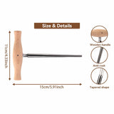 Maxbell Violin Peg Hole Reamer 1:26 Taper Maintenance Sturdy Tuning Peg Reals