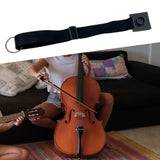 Maxbell Cello Endpin Anchor Portable Stable Adjustable Strap for Performance Concert Black