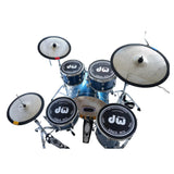 Maxbell Drum Mute Pads 10 12 14 16 inch Home Drum Sound Dampening Pads Practice Pads with 3 Cymbal Mutes