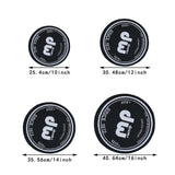 Maxbell Drum Mute Pads 10 12 14 16 inch Home Drum Sound Dampening Pads Practice Pads with 3 Cymbal Mutes