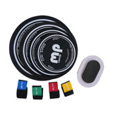 Maxbell Drum Mute Pads 10 12 14 16 inch Home Drum Sound Dampening Pads Practice Pads with 4 Cymbal Mutes