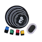 Maxbell Drum Mute Pads 10 12 14 16 inch Home Drum Sound Dampening Pads Practice Pads with 4 Cymbal Mutes