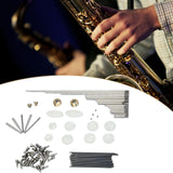 Maxbell Alto Sax Maintenance Kit Sturdy Metal Replace Wind Musical Instrument Parts