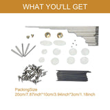 Maxbell Alto Sax Maintenance Kit Sturdy Metal Replace Wind Musical Instrument Parts