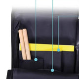 Maxbell 12" Dumb Drum Bag Oxford Cloth with Zipper Padded for Dumb Drum Practicing Pad