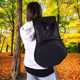 Maxbell 12" Dumb Drum Bag Oxford Cloth with Zipper Padded for Dumb Drum Practicing Pad