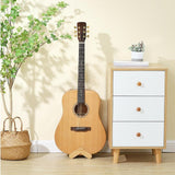 Maxbell Wooden Guitar Stand Adjustable Width Stable Guitar Holder for Home Household L