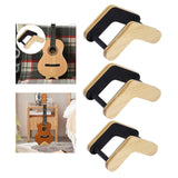 Maxbell Wooden Guitar Stand Adjustable Width Stable Guitar Holder for Home Household L