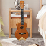 Maxbell Wooden Guitar Stand Adjustable Width Stable Guitar Holder for Home Household S