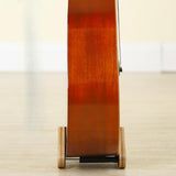 Maxbell Wooden Guitar Stand Adjustable Width Stable Guitar Holder for Home Household S