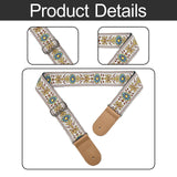 Maxbell Ukulele Strap Soft Guitar Back Strap for String Instruments Concert Baritone S113I
