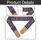 Maxbell Ukulele Strap Soft Guitar Back Strap for String Instruments Concert Baritone S113F