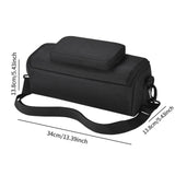 Maxbell Portable BT Speaker Storage Bag Organizer 13.39x5.43x5.43" Hiking Shockproof