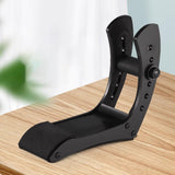 Maxbell Electric Guitar Rest Stand Foot Stool for Stage Performance Musician Concert Black