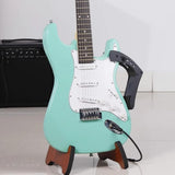 Maxbell Electric Guitar Rest Stand Foot Stool for Stage Performance Musician Concert Black