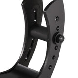 Maxbell Electric Guitar Rest Stand Foot Stool for Stage Performance Musician Concert Black