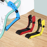Maxbell Electric Guitar Rest Stand Foot Stool for Stage Performance Musician Concert Black