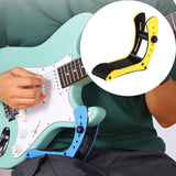 Maxbell Electric Guitar Rest Stand Foot Stool for Stage Performance Musician Concert Yellow