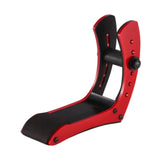 Maxbell Electric Guitar Rest Stand Foot Stool for Stage Performance Musician Concert Red