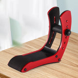 Maxbell Electric Guitar Rest Stand Foot Stool for Stage Performance Musician Concert Red