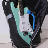 Maxbell Electric Guitar Rest Stand Foot Stool for Stage Performance Musician Concert Blue