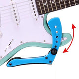 Maxbell Electric Guitar Rest Stand Foot Stool for Stage Performance Musician Concert Blue