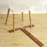 Maxbell Cello Endpin Anchor Wood Stopper Rest Holder Stand for Player Stage Beginner Red