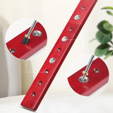 Maxbell Cello Endpin Anchor Wood Stopper Rest Holder Stand for Player Stage Beginner Red