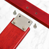 Maxbell Cello Endpin Anchor Wood Stopper Rest Holder Stand for Player Stage Beginner Red