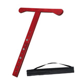 Maxbell Cello Endpin Anchor Lightweight Wood Floor Protector for Concert Show Red