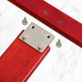 Maxbell Cello Endpin Anchor Lightweight Wood Floor Protector for Concert Show Red