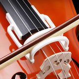 Maxbell Cello Bow Straighten Collimator Beginners for Balance Cello Bow Straightener White