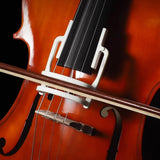 Maxbell Cello Bow Straighten Collimator Beginners for Balance Cello Bow Straightener White