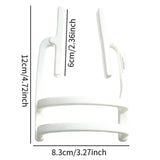 Maxbell Cello Bow Straighten Collimator Beginners for Balance Cello Bow Straightener White